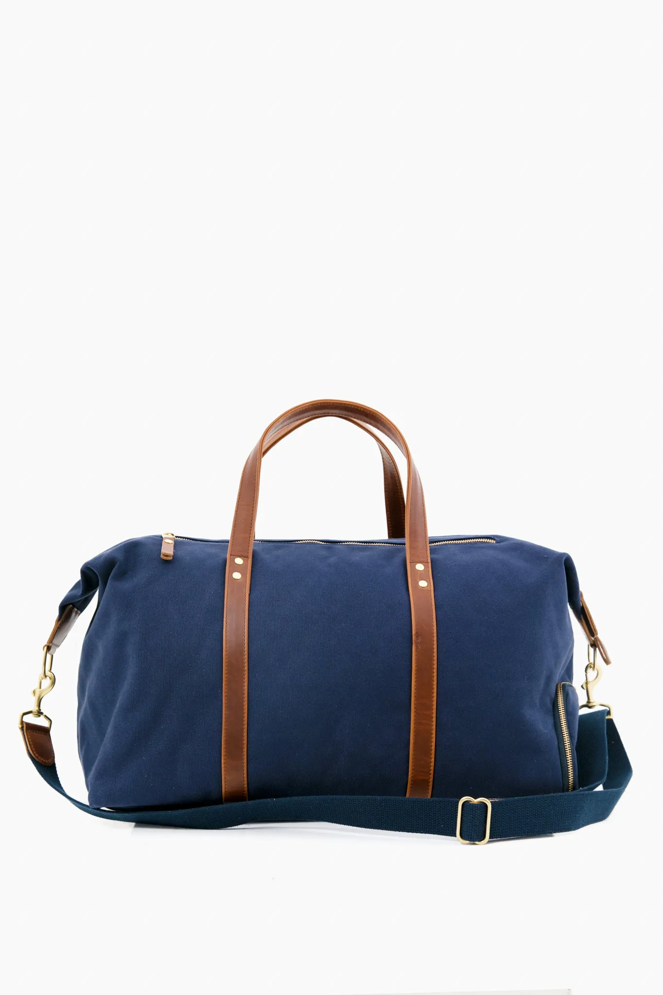 Navy Canvas Heritage Weekender Duffel