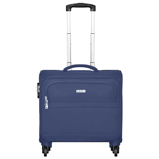 OPTIMA Overnighter Small Cabin Luggage Premium Trolley Luggage -Capacity: 35 liters- Blue