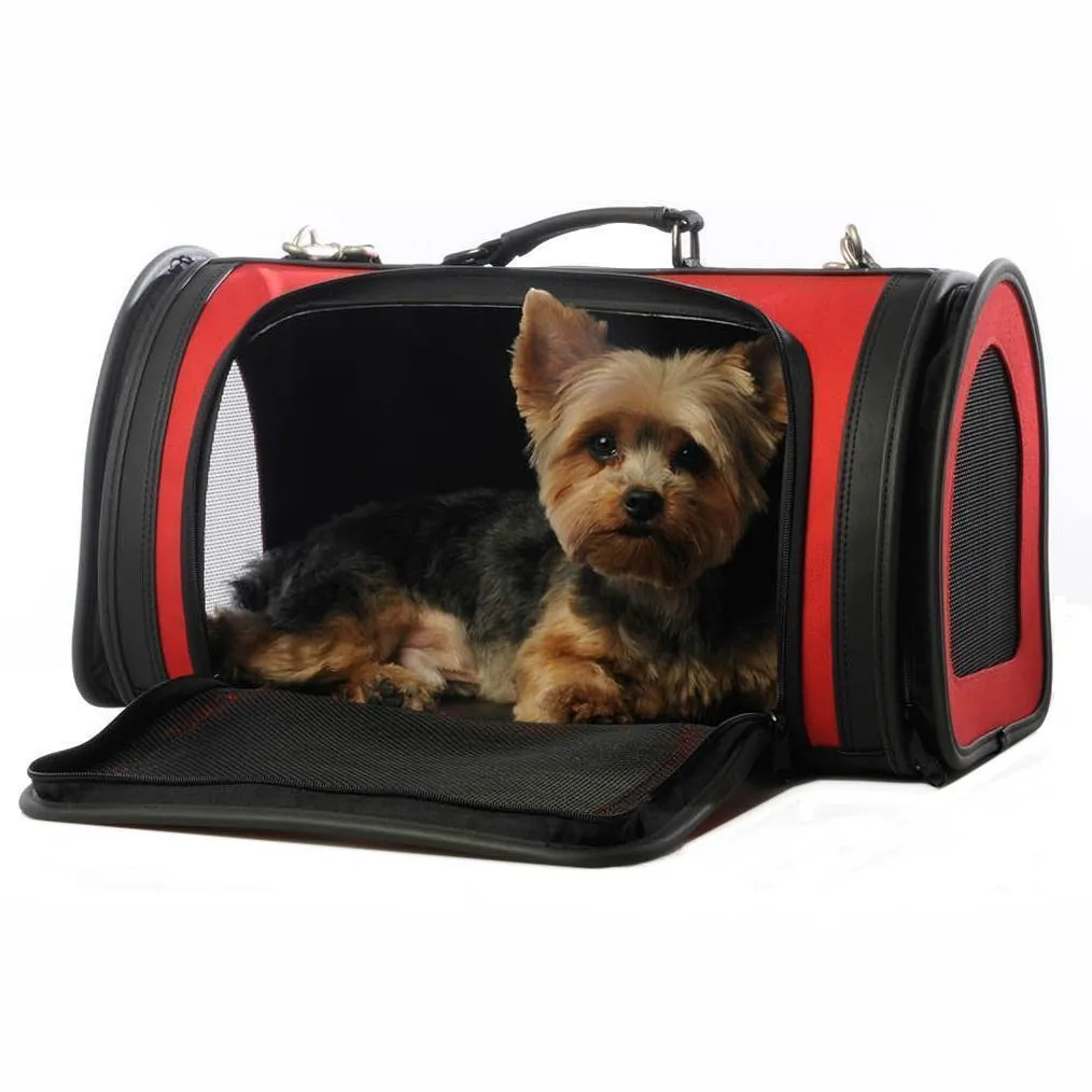 Petote Kelle Dog Carrier Red