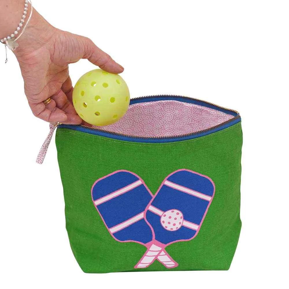 Pickleball Green Pouch Large