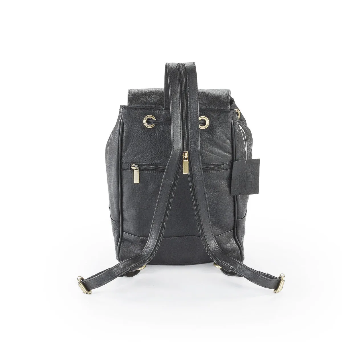 Pratico - piccolo leather backpack #UM35 Tan