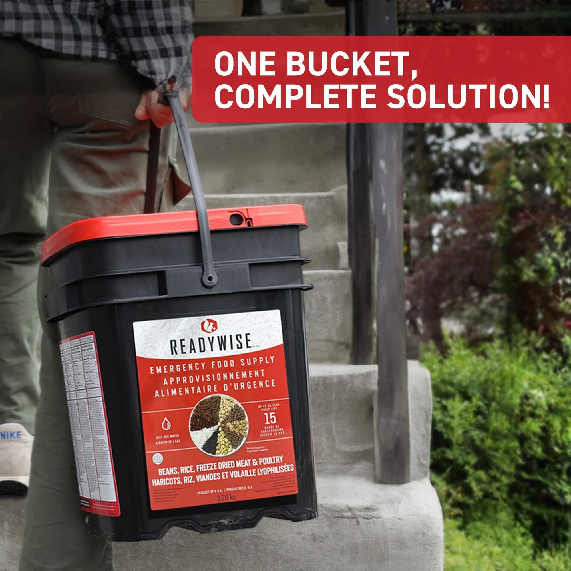 ReadyWise 1440 Serving Vegetable Bucket Combo