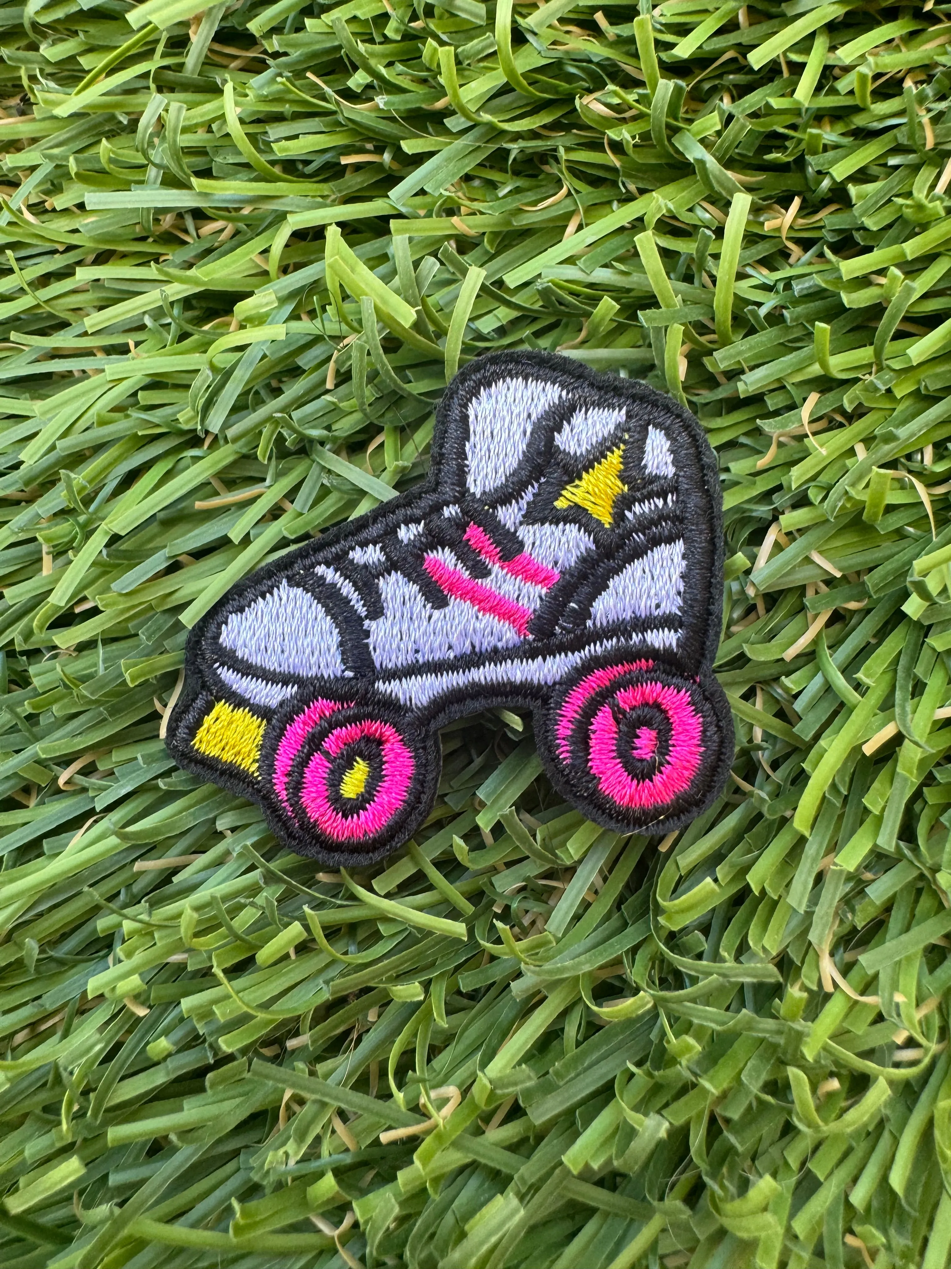 Roller Skate Iron On Patch