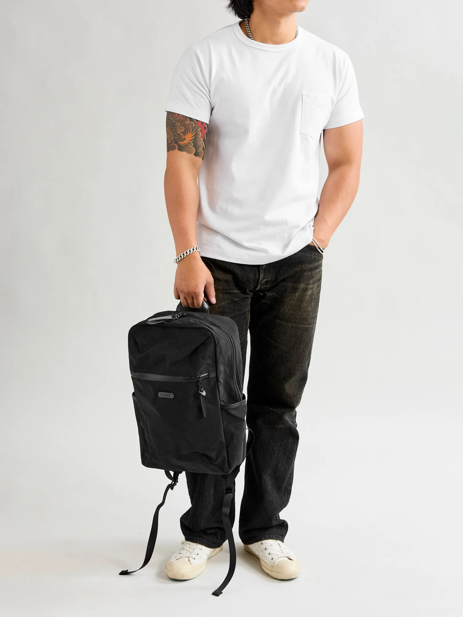 Root Square Backpack in Black