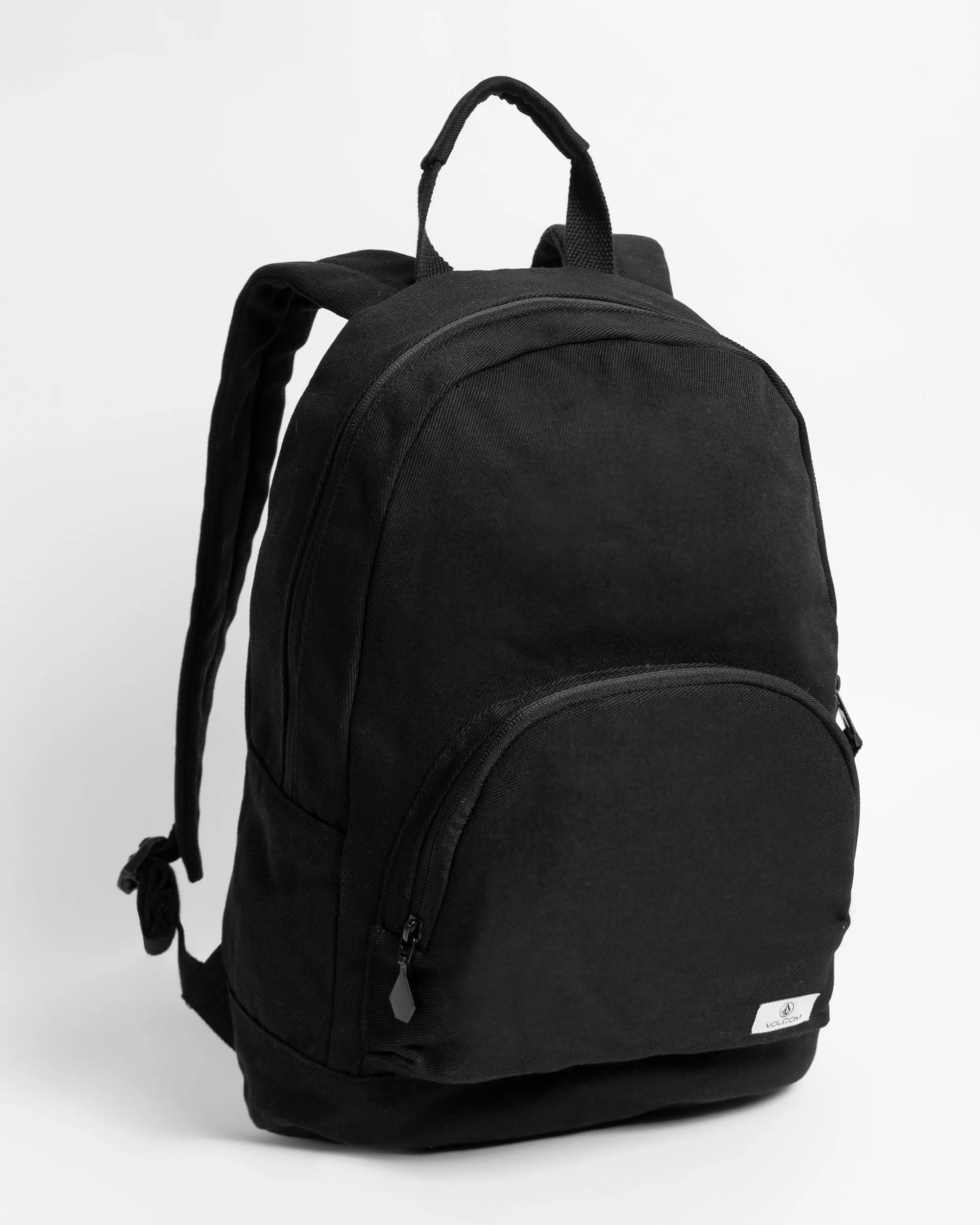 Schoolyard Canvas Backpack - New Black