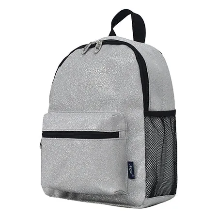 Silver Glitter NGIL Gymnastics Competition backpacks and Cheer Dance Backpack