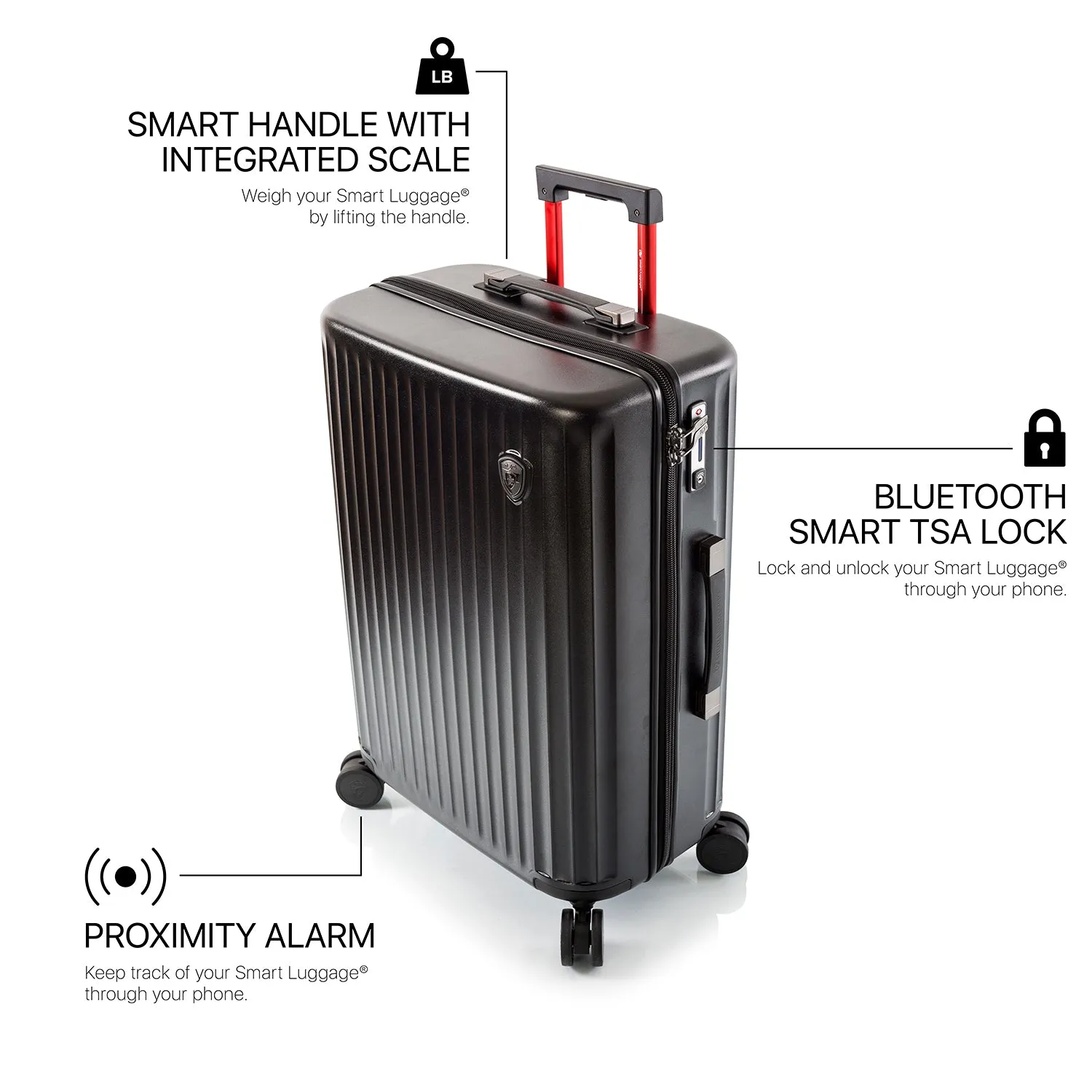 SmartLuggage® 26" Luggage - Airline Approved