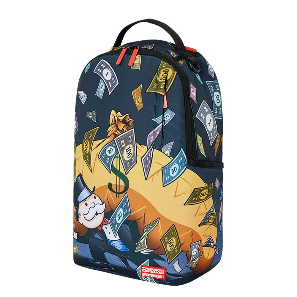 Sprayground Monopoly Money Bag Backpack B4895