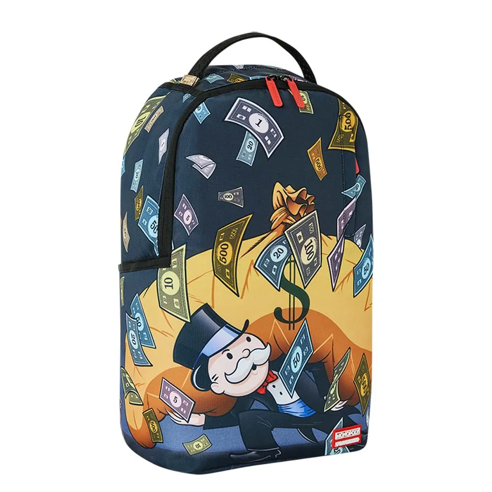 Sprayground Monopoly Money Bag Backpack B4895