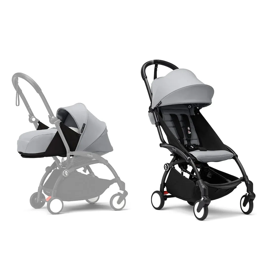 Stokke® YOYO³ Complete Stroller - Black/Stone