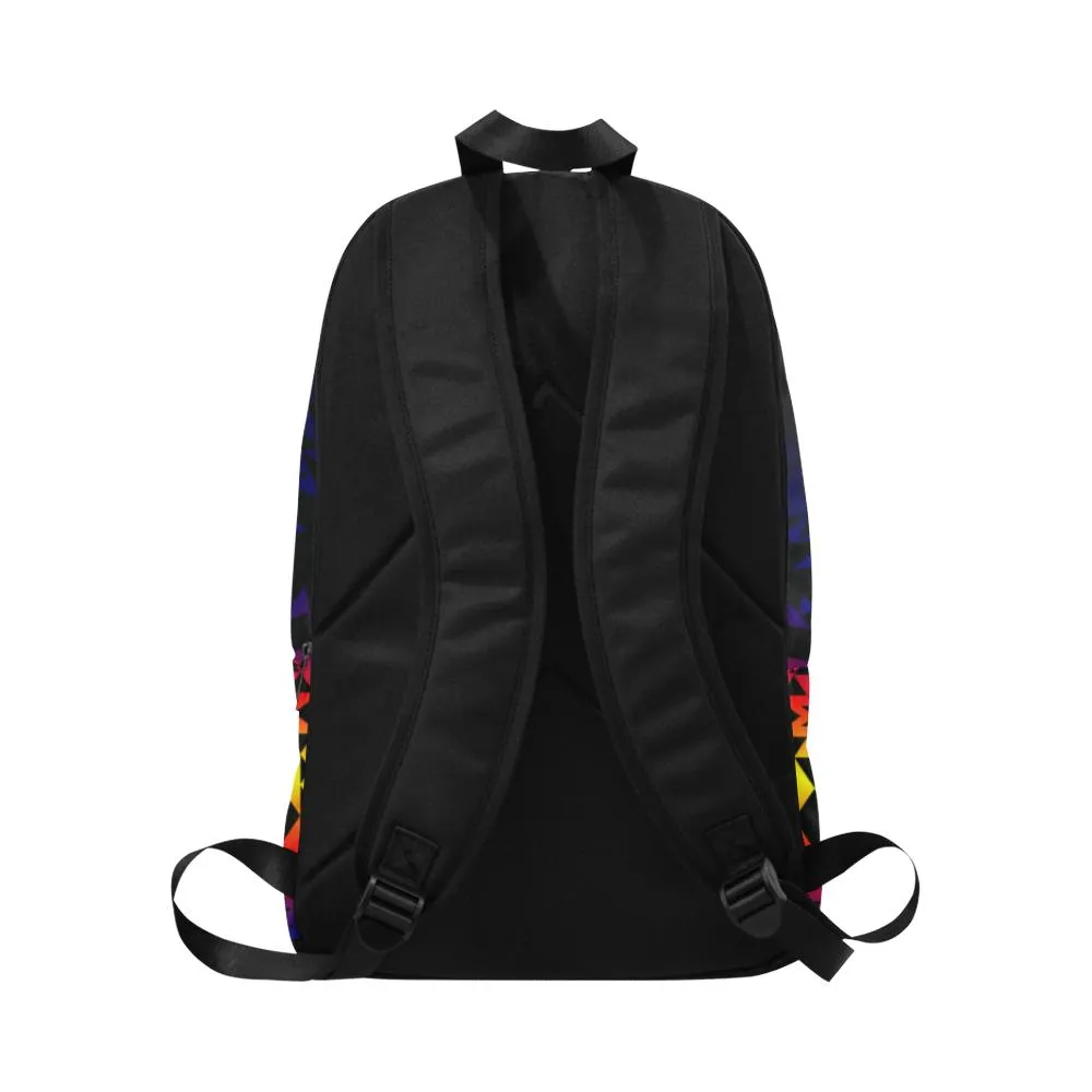 Two Worlds Apart Fabric Backpack for Adult