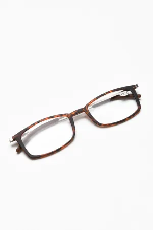 Zaina Tortoiseshell Slim Reading Glasses